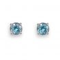 Aquamarine Earrings - 03018216 | Heming Diamond Jewellers | London
