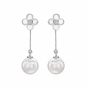 Cultured Pearl Drop Earrings - 00024154 | Heming Diamond Jewellers | London