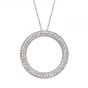 Diamond 'Circle of Life' Pendant - 00022704 | Heming Diamond Jewellers | London