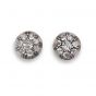 Diamond Cluster Earrings - 02020989 | Heming Diamond Jewellers | London