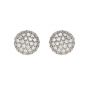 Diamond Cluster Stud Earrings - 01017766 | Heming Diamond Jewellers | London