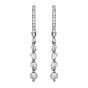 Diamond Drop Earrings - 00020508 | Heming Diamond Jewellers | London