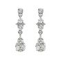 Diamond Drop Earrings - 00020857 | Heming Diamond Jewellers | London