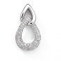 Diamond Drop Pendant - 00020756 | Heming Diamond Jewellers | London