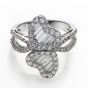 Diamond Heart Dress Ring - 01017379 | Heming Diamond Jewellers | London