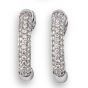 Diamond Hoop Earrings - 00022834 | Heming Diamond Jewellers | London