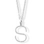 Diamond Initial 'S' Charm / Pendant (9ct) - 00019112 | Heming Diamond Jewellers | London