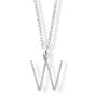 Diamond Initial 'W' Charm / Pendant (9ct) - 00019116 | Heming Diamond Jewellers | London