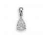 Diamond Pave Pendant - 00021832 | Heming Diamond Jewellers | London