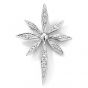 Diamond Starburst Pendant - 00020753 | Heming Diamond Jewellers | London