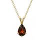 Garnet Drop Pendant - 00020987 | Heming Diamond Jewellers | London