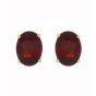 Garnet Stud Earrings - 00018852 | Heming Diamond Jewellers | London