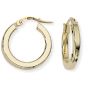 Gold Hoop Earrings - 00022739 | Heming Diamond Jewellers | London