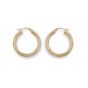 Gold Hoop Earrings - 02023525 | Heming Diamond Jewellers | London