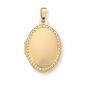 Gold Locket - 03018323 | Heming Diamond Jewellers | London