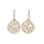 Gold Plated Drop Earrings - 00025198 | Heming Diamond Jewellers | London