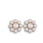 Pearl Cluster Earrings - 00025255 | Heming Diamond Jewellers | London