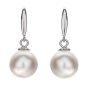 Pearl Drop Earrings - 02020386 | Heming Diamond Jewellers | London