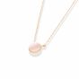 Rose Quartz Pendant - 00025027 | Heming Diamond Jewellers | London