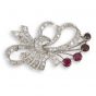 Ruby and Diamond brooch - 03018297 | Heming Diamond Jewellers | London