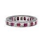 Ruby and Diamond Full Eternity Ring - 00018687 | Heming Diamond Jewellers | London