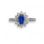 Sapphire and Diamond Ring - 03018250 | Heming Diamond Jewellers | London
