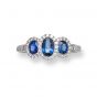 Sapphire & Diamond Ring - 02021365 | Heming Diamond Jewellers | London