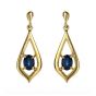 Sapphire Drop Earrings - 00020964 | Heming Diamond Jewellers | London