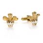 Silver Gilt Cufflinks - 00021319 | Heming Diamond Jewellers | London