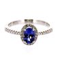 Tanzanite and Diamond Ring - 01017713 | Heming Diamond Jewellers | London