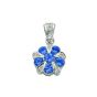 Tanzanite & Diamond Pendant - 00021457 | Heming Diamond Jewellers | London