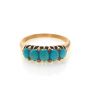 Turquoise and Diamond Ring - 00020220 | Heming Diamond Jewellers | London