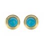 Turquoise Earrings - 00020998 | Heming Diamond Jewellers | London