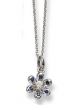 Sapphire And Diamond Pendant - 02022245 | Heming Diamond Jewellers | London