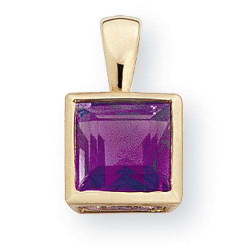 Amethyst Pendant - 00019454 | Heming Diamond Jewellers | London