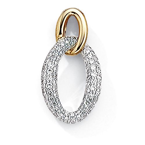 Diamond Drop Pendant - 00020755 | Heming Diamond Jewellers | London