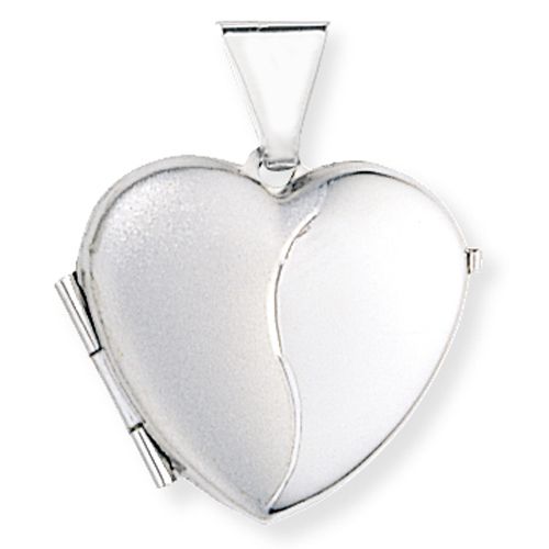 White Gold Locket - 00019455 | Heming Diamond Jewellers | London
