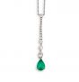 Emerald and Diamond Necklace - 00024381 | Heming Diamond Jewellers | London