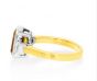 Citrine and Diamond Three Stone Ring - 02023581 | Heming Diamond Jewellers | London