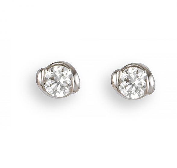 Diamond Stud Earrings - 00024606 | Heming Diamond Jewellers | London