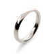 18ct White Gold  2.5mm Court Shape Wedding Ring - 00018997 | Heming Diamond Jewellers | London