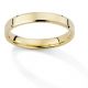 18ct Yellow Gold 2mm Flat Court Shape Wedding Ring - 00018930 | Heming Diamond Jewellers | London