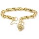 9ct Yellow Gold Bracelet - 00020767 | Heming Diamond Jewellers | London