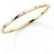 9ct Yellow Gold Diamond Bangle - 00019438 | Heming Diamond Jewellers | London