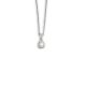 Diamond four claw solitaire pendant - 00024620 | Heming Diamond Jewellers | London