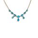 Blue Topaz Necklace - 00024836 | Heming Diamond Jewellers | London