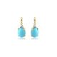 Turquoise and Diamond Earrings - 00025060 | Heming Diamond Jewellers | London