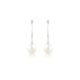 Pearl and Diamond Earrings - 00025075 | Heming Diamond Jewellers | London