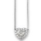 Diamond Heart-Shaped Necklace