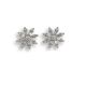 Diamond snowflake earrings. - 02023833 | Heming Diamond Jewellers | London